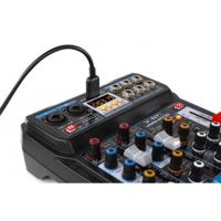 Vonyx VMM-P500 4-kanaals mixer met USB, BT & MP3-speler - thumbnail