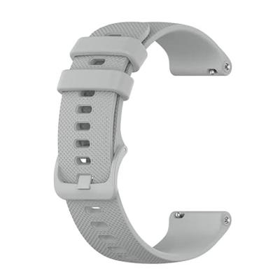Garmin Venu 3s / Vivoactive 4s / Venu 2s / Vivomove 3s / Forerunner 255s - Sportband met motief - Grijs