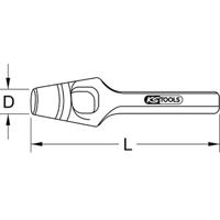 KS Tools 1292077 Holpijp 77 mm - thumbnail