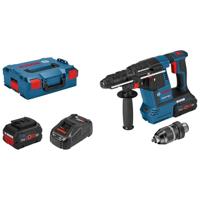 Bosch Blauw gbh 18v-26 f accu boorhamer 2.6j | 2x 8,0 procore in l-boxx - 061191000e - thumbnail