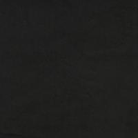 3-delige Loungeset met kussens fluweel zwart - thumbnail