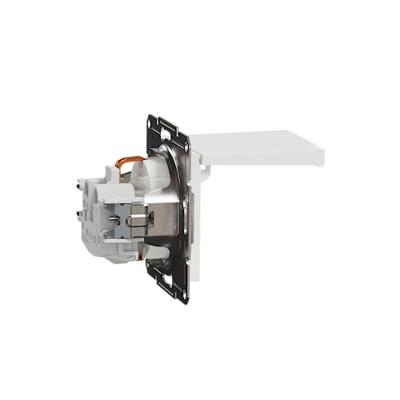 Schneider Electric EPH3170121D Wandontactdoos met klapdeksel Asfora Wit (RAL 9003) 1 stuk(s)