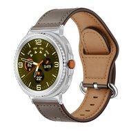 Classic leren band - Taupe - Samsung Galaxy Watch 8 - 40mm / 44mm