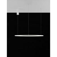 Lyora Ronde hanglampTarquin wit Ø 80cm - 9345604 - thumbnail