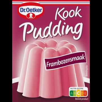 Dr. Oetker Kookpudding Frambozen 79 g bij Jumbo