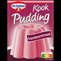 Dr. Oetker Kookpudding Frambozen 79 g bij Jumbo - thumbnail