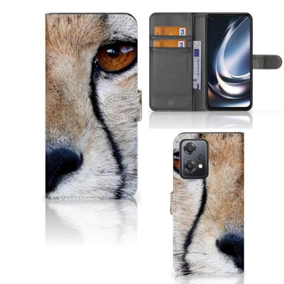 OnePlus Nord CE 2 Lite | Telefoonhoesje | Met pasjeshouder | Cheetah