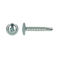 pgb-Europe PGB-FASTENERS | Zelfborende schroef bolkop+kraag Ø 4,20x32 Zn | 500 st 0ZBBKR001004203203 - thumbnail