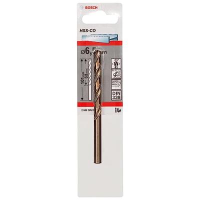 Metaalboor 6,5mm HSS-Co (1st) Metaalboor 6,5mm HSS-Co (1st)