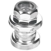 Ergotec Balhoofdstel 35,0MM Met Draad 1 Inch Staal Chroom - thumbnail