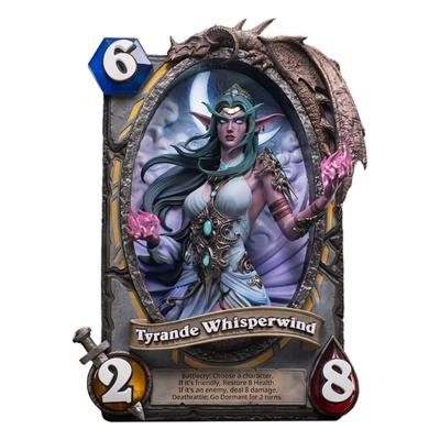 Hearthstone 3D Art Frame Statue Tyrande Whisperwind 31 cm Hearthstone 3D Art Frame Statue Tyrande Whisperwind 31 cm