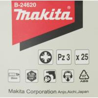 Makita Accessoires Schroefbit PZ3x25mm - B-24620 B-24620 - thumbnail