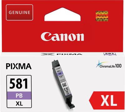 Canon Inktcartridge CLI-581 PBXL Origineel Blauw 2053 C 001 Canon Inktcartridge CLI-581 PBXL Origineel Blauw 2053 C 001