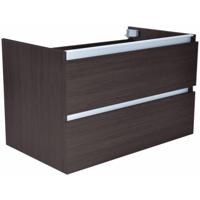 Wiesbaden Vision Onderkast Met 2 Laden - 80x46cm - Houtnerf Grijs - thumbnail