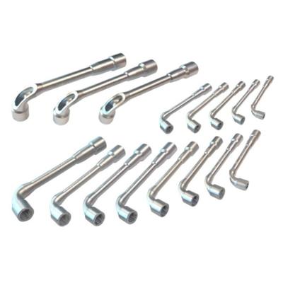 XHANDER gebogen Pijpsleutelset 16-delig - 8 tot 24 mm