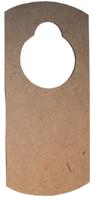 Bouhon deurplaatje, ft 19 X 8,4 X 0,3 cm, pak van 10 stuks - thumbnail
