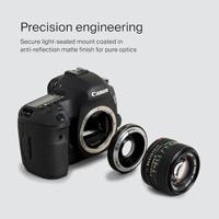 Urth Lens Mount Adapter: Compatible with Canon FD Lens to Canon (EF / EF S) Camera Body (with Optical Glass) - thumbnail