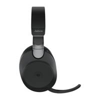 Jabra Evolve2 85 Headset Bedraad en draadloos Hoofdband Kantoor/callcenter USB Type-A Bluetooth Zwart - thumbnail
