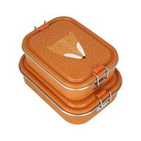 Trixie broodtrommel klein - mr. fox - thumbnail