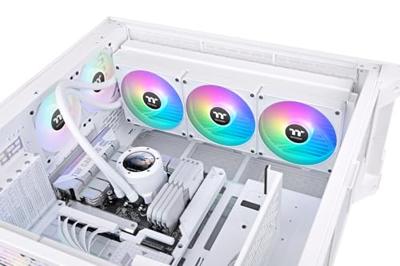 Thermaltake TH420 V2 Ultra EX ARGB Sync Snow Edition All-In-One PC-waterkoeling Thermaltake TH420 V2 Ultra EX ARGB Sync Snow Edition All-In-One PC-waterkoeling