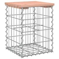 Tuinbank schanskorfontwerp 33x31x42 cm massief douglashout - thumbnail