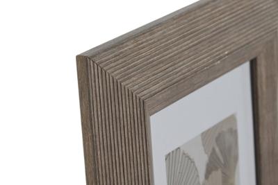 Fotolijsten Home ESPRIT Natuurlijk Kristal polyestyreen 19 x 1,8 x 24 cm