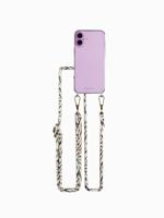 Høyde iPhone 16 Plus backcover - Telefoonhoes met koord - Blanc Bliss - thumbnail