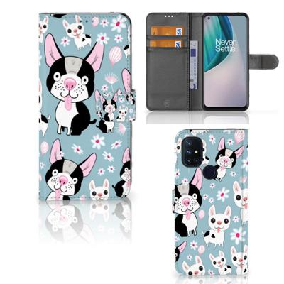 OnePlus Nord N10 | Telefoonhoesje | Met pasjeshouder | Hondjes OnePlus Nord N10 | Telefoonhoesje | Met pasjeshouder | Hondjes