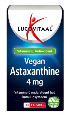Lucovitaal Vegan Astaxanthine 4mg 30Capsules