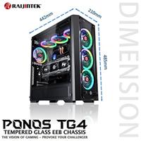 RAIJINTEK PONOS TG4 midi tower behuizing - thumbnail