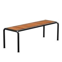 Houe Avanti tuinbank Medium Black Essenhout - thumbnail