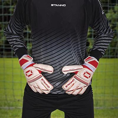 Stanno 480236 Ultimate Grip II - White-Red - 9.5 Stanno 480236 Ultimate Grip II - White-Red - 9.5