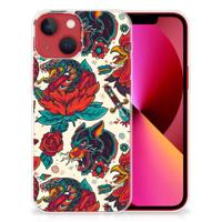 Siliconen Hoesje met foto voor Apple iPhone 13 Old Skool - thumbnail