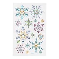 Creativ Company Diamant stickers ijskristallen, 1 vel - thumbnail