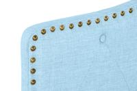 Hoofdbord DKD Home Decor Blauw Beige Celeste Rubberwood 146 x 6 x 68 cm - thumbnail