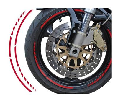 Tape voor wielen Foliatec 34440 Rood