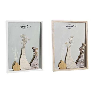 Wandspiegel DKD Home Decor Wit Natuurlijk Cottage 30 x 4 x 40 cm (2 Stuks) (2 Onderdelen) Wandspiegel DKD Home Decor Wit Natuurlijk Cottage 30 x 4 x 40 cm (2 Stuks) (2 Onderdelen)