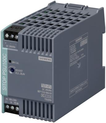 Siemens 6EP13325BA10 DIN-rail netvoeding 24 V/DC 4 A 96 W Aantal uitgangen:1 x Inhoud 1 stuk(s)