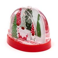 Kerstmis Gnoom Large Glitter Sneeuwbol - thumbnail