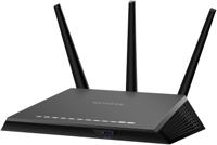 NETGEAR Nighthawk R7000 draadloze router AC1900 (dual-band, tot 1900 Mbps, dekking tot 150 m² en 30 apparaten, 4x1G LAN en 2 USB-poorten, incl. 30 dgn bescherming via Circle en Armor cyberbeveiliging) - thumbnail