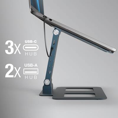 Reloop Stand Hub Pro laptopstatief met USB-hub