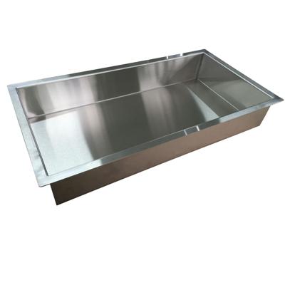 Inbouwnis Wiesbaden 30x60x10 cm RVS Inbouwnis Wiesbaden 30x60x10 cm RVS