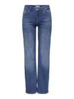 Only Onlblush Mid Straight Dnm Rea12187 Noos 15330787 Straight Leg Medium Blue Denim - thumbnail