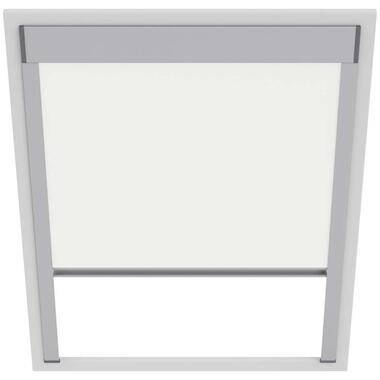 Fenstr dakraamrolgordijn Hamburg verduisterend - wit (10311) - Leen Bakker