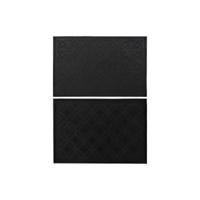Deurmat DKD Home Decor Zwart Rubber 2 Stuks (60 x 40 x 0,3 cm) - thumbnail