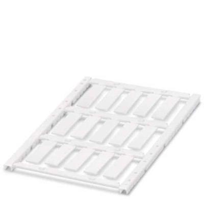 Phoenix Contact 1014118 UCT-EMP (29X8) Apparaatmarkering Montagemethode: Vergrendelen Markeringsvlak: 8 x 29 mm Wit Aantal markeringen: 15 10 stuk(s)