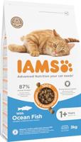 Iams Adult kattenvoer met zeevis 2 x 3 kg - thumbnail