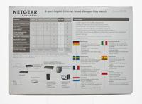 NETGEAR ProSAFE Unmanaged Plus Switch - GS108E - 8 Gigabit Ethernet poorten - thumbnail