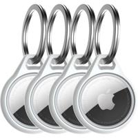 ITSKINS Level 2 AirCover Solid for Apple Airtag White (4-Pack) - thumbnail