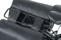 Basil dubbele fietstas Noir 38L zwart - thumbnail